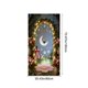thumbnail image 3 of Cortina de puerta y pared para San Valentín | Cortina de poliéster de 89 x 183 cm | Decoración para fiestas y hogar | 1 pieza, 3 of 6