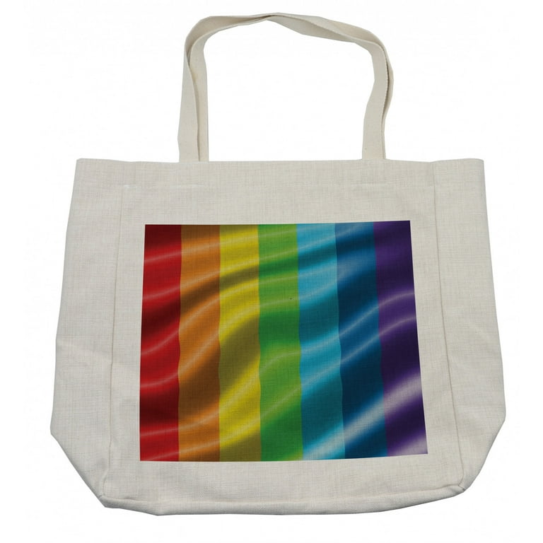 LGBT Gay Pride Rainbow Tote Bag