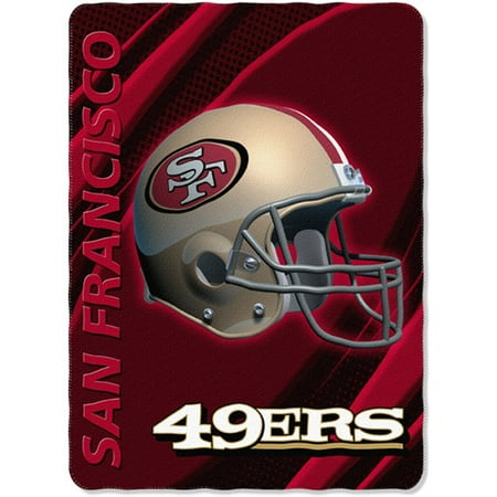 49ers francisco san blanket fleece nfl