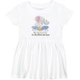 thumbnail image 3 of Inktastic My Gigi Loves Me to the Moon and Back Elephant Family Girls Baby Dress, 3 of 5