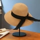 thumbnail image 4 of Sombrero de playa de paja para mujer, sombrero de verano, sombrero plegable para el sol, sombrero de viaje, sombrero de sol con protección solar, sombrero Papyrus, 4 of 6