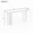 thumbnail image 2 of Entryway Table featuring L-Shaped Legs - Great for Entryway & Hallway, 2 of 8