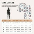 thumbnail image 4 of Pajama Sets for Women 2 Pcs, Tribal style turtle Button Down Long Sleeve Sleepwear Lounge PJ Sets, 4 of 6