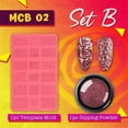 thumbnail image 1 of Mens Nail File Silicone Printing Template Template 3D 30ml, 1 of 3