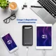 thumbnail image 2 of Power Bank Batería Portátil 20000mah Carga Rápida 20w U Volt Color Negro, 2 of 8