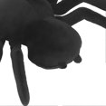 thumbnail image 3 of Plush Spider Doll Lifelike Decorative Soft Throw Pillow Stuffed Animal Doll for Halloween Home Black 25x40cm / 9.8x15.7in, 3 of 4