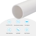thumbnail image 3 of Rigid Round Pipe 45.2mm ID 50mm OD 20cm/8" Length White High Impact for Water Pipe, Crafts, Cable Sleeves, 3 of 6