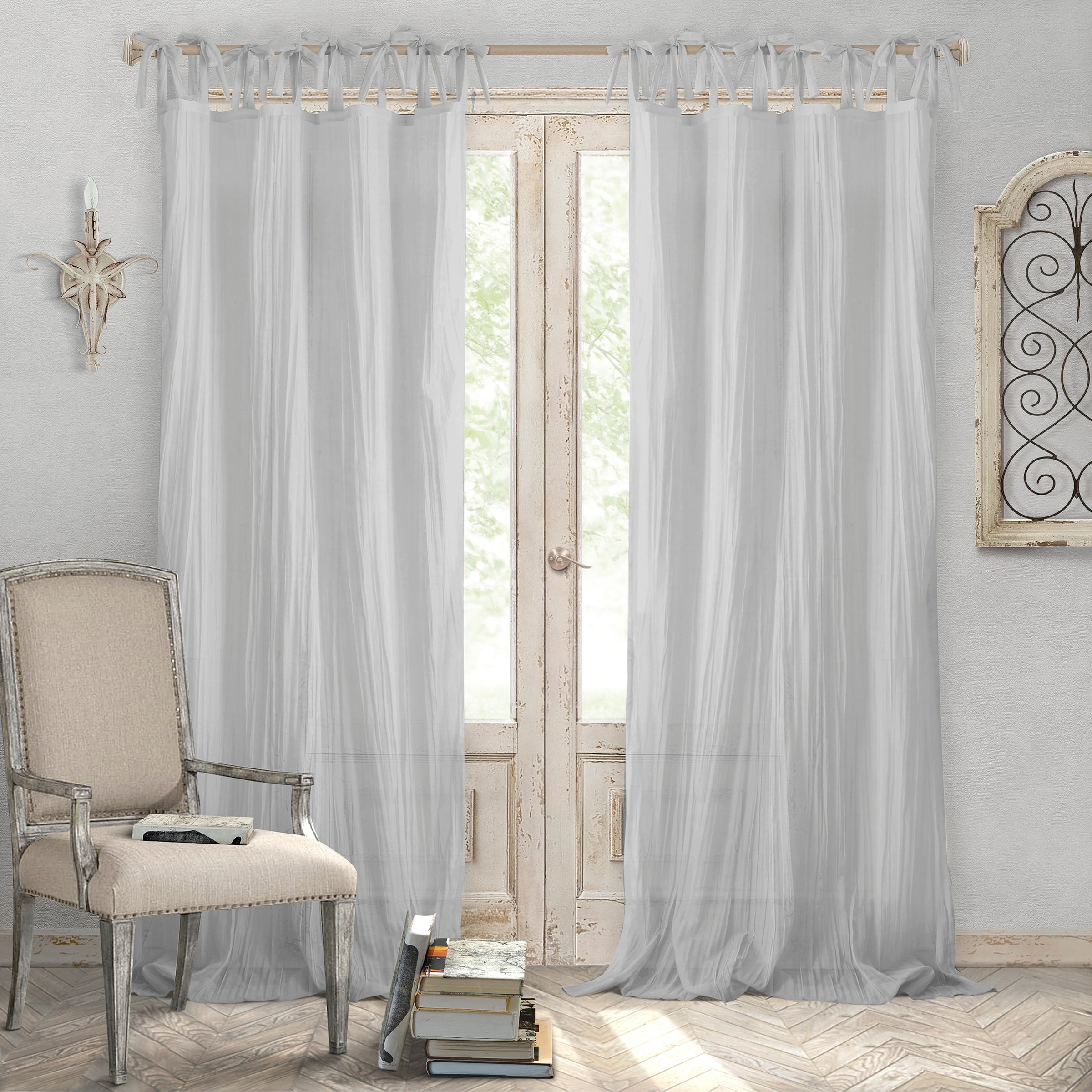 Elrene Jolie Tietop Curtain Panel