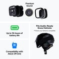 thumbnail image 2 of Altavoces Bluetooth inalámbricos para casco ALECK Snow Series Pro, 2 of 7