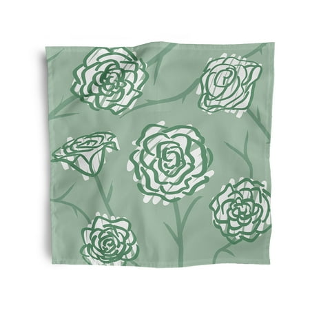 

Simply Daisy 18 x 18 Green Spring Floral Napkins Set of 4