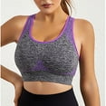 thumbnail image 6 of LLYWEY Padded Bras Discounts Padded Bras Ladies Bralette Bra Style-296 Women Padded Bra Feature Adult Female Push up Sports Bras Purples 38B, 6 of 8