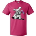thumbnail image 3 of Inktastic Schnauzer with Heart T-Shirt, 3 of 5