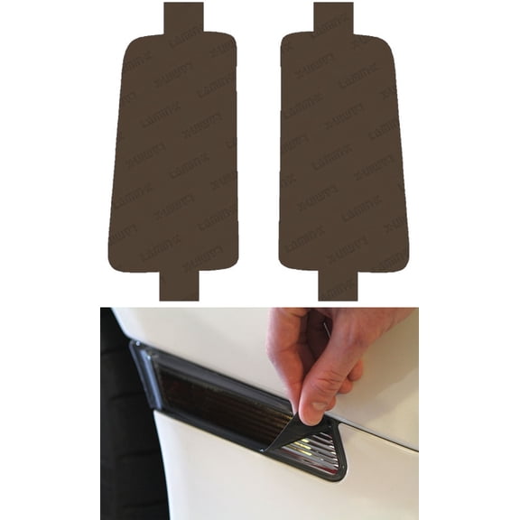 GMC Sierra 2500, 3500 (20- ) Charcoal Reverse Light Covers