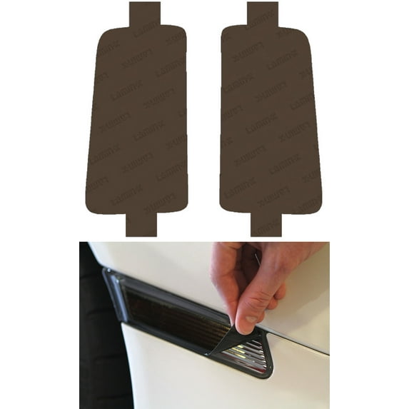 GMC Sierra 2500, 3500 (20- ) Charcoal Reverse Light Covers