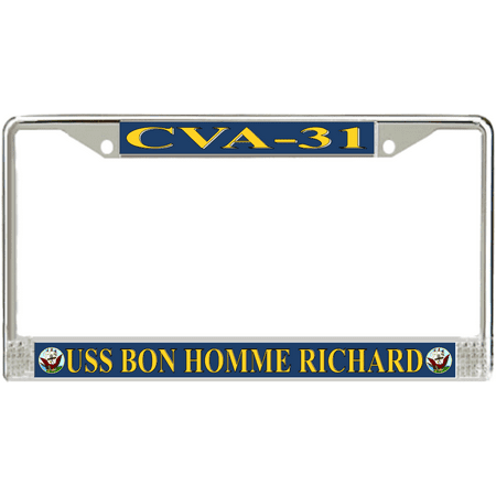 USS Bon Homme Richard CVA-31 License Plate Frame