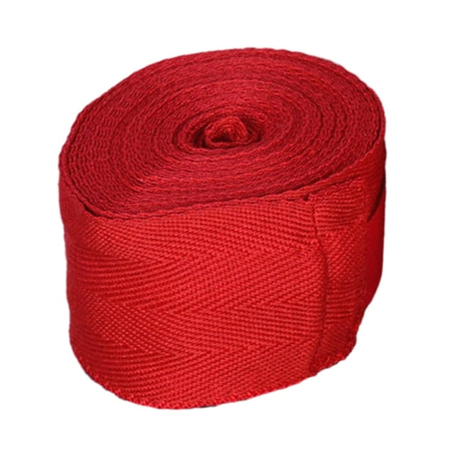Guardoinrt Hand Wrapped Gloves Protective Gear Optimal For Boxing Muay Thai Kickboxing Equip Hands Effectively Boxing Wraps Red 5m