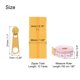 thumbnail image 2 of Uxcell #3 10 Yards Bulk Nylon Coil Zippers por los Yards con 20 Pcs Deslizadores de Zipper y Regla para Costura de Sastre, Dorado, 2 of 6