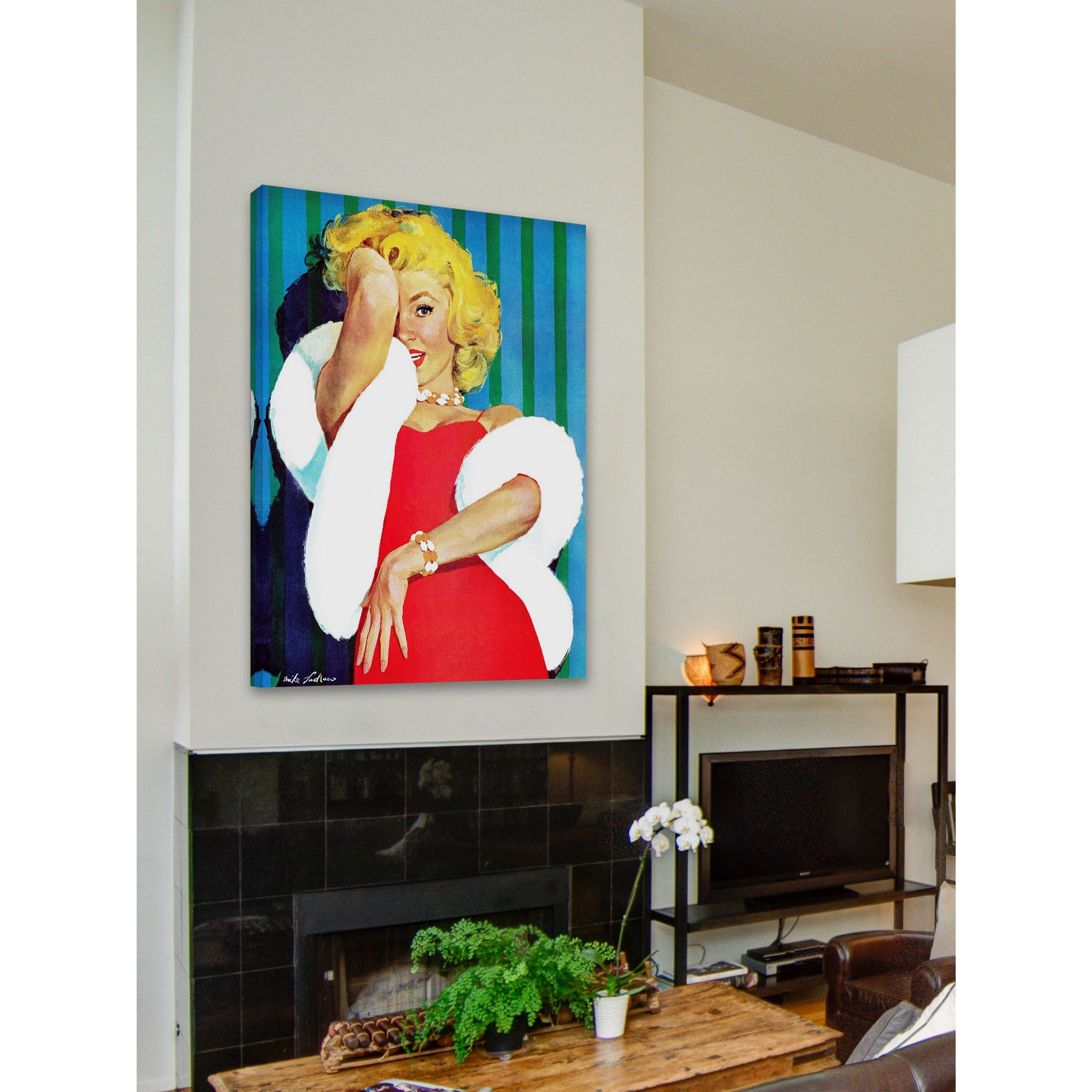 Marmont Hill "Bring Back the Bride" by Mike Ludlow Painting Print on Canvas