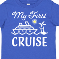 thumbnail image 4 of Inktastic My First Cruise with Cruise Ship and Palm Trees Boys or Girls Toddler T-Shirt, 4 of 5
