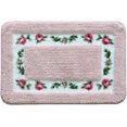 thumbnail image 2 of 40*60cm Nice Rose Flower Area  Super Soft Bathroom Rugs Bath Mat Shower Mat Door Mat Kitchen Mat Rugs, 2 of 5