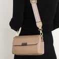 thumbnail image 4 of Bolsa De Hombro Bolso de hombro de piel de vaca de primera capa Bolso cruzados casuales Simple para el trabajo (Caqui), 4 of 7