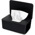 thumbnail image 1 of Wipes Dispenser - Large Capacity Baby Wipes Holder - Silicone Non-Slip Pad, Dustproof Tissues Wipes Case with Lid, 1 of 6