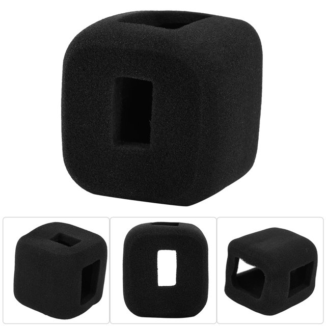 High Density Foam WindSlayer Foam, Flexible Foam Black Sponge Cover For , For Go Pro Hero 4 Session 5 Session Photographers