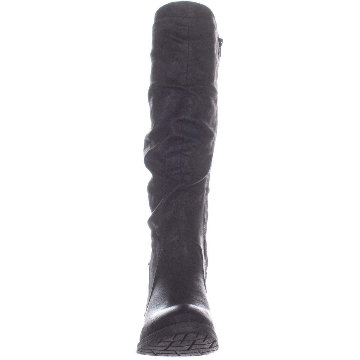 BareTraps Women's Yulissa Riding Boot - 1.25 Inch Heel, Microfiber Upper, Back Zipper - View #9