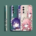 thumbnail image 5 of Case For Redmi K60E K50 K40S K40 K30 K20 10C 9 8A 8 10 Pro 4G 5G Colour Simple Liquid silicone Case Hot Game Genshin impact, 5 of 5