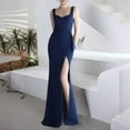thumbnail image 2 of Nmnitkp Fall Wedding Guest Dresses for Women Show Off Your Figure Wedding Guest Dress Unique Design Women's Split Bodycon Mermaid Evening Cocktail Long Dress, 2 of 5