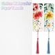 thumbnail image 3 of bookmark pad watercolor paper blank diy tassels kit, 3 of 4
