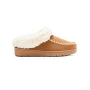Dearfoams Cozy Comfort Womens Moc Toe Clog Slippers