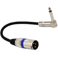 thumbnail image 4 of Cable macho mono 6.35mm a XLR Enchufe Masculino Micrófono 200 x 50 x 30 mm Sunnimix, 4 of 7