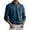 Navy, variant on Mens Polo Shirt Casual Long Sleeved Solid Color Casual Buttons Lapel Thin Tops Loose Spring Shirts for Men