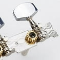 thumbnail image 4 of Miangastore 2pcs Classical Guitar Tuning Pegs Machine Heads Tuner (Silver), 4 of 8