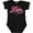 AB-Black, variant on Inktastic Love in Red and Pink with Heart Boys or Girls Baby Bodysuit