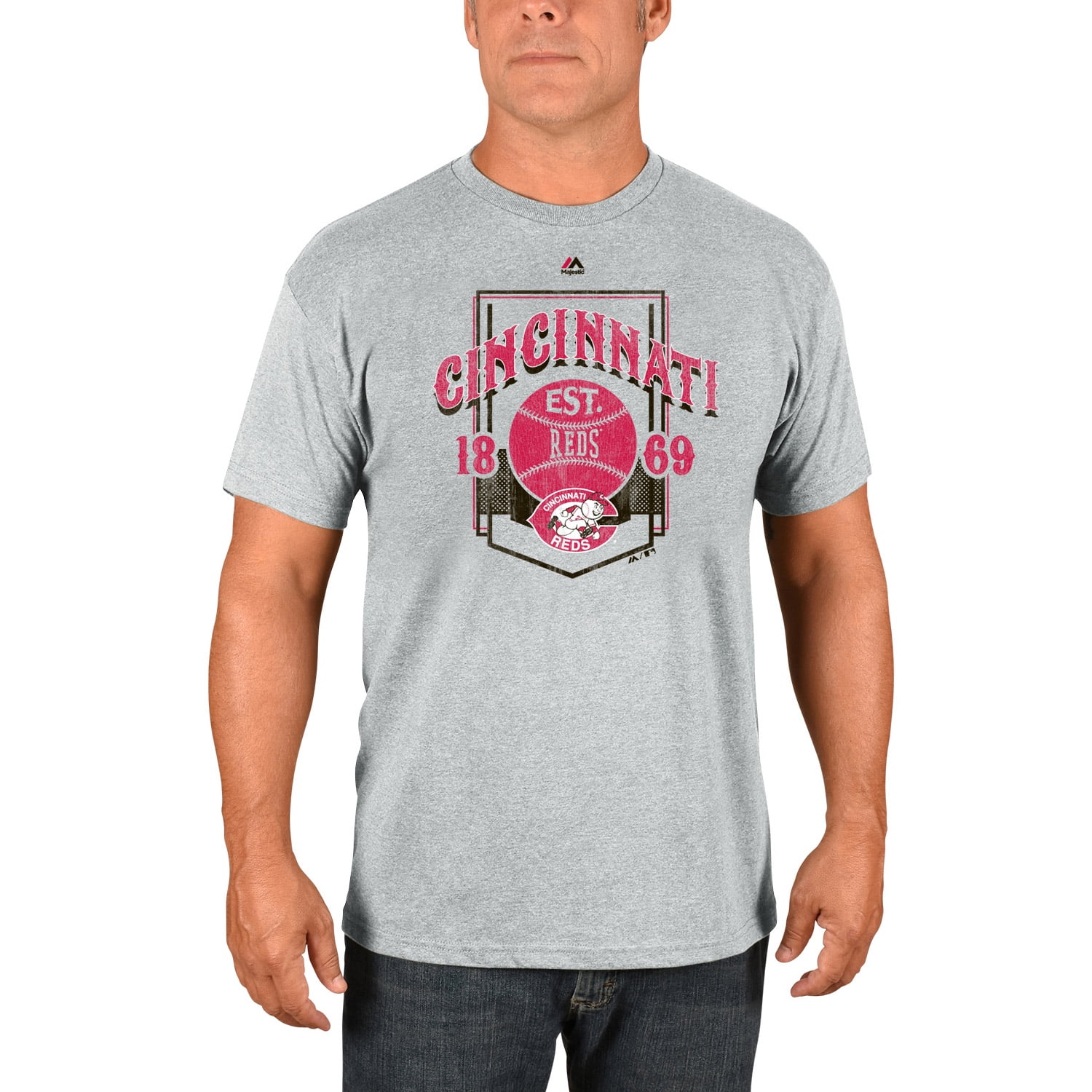 cincinnati reds retro t shirt