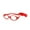 Red, variant on Flexible No Screw Children Eyewear Frame Strap Cord Baby Eyeglasses Bendable Size 41 For Ages 1-2Yrs