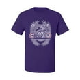 thumbnail image 2 of Wild Bobby, Bobber Bike Making Good Making Motorcycles Bad for 70 Years Cars and Trucks Men's Graphic T-Shirt, Purple, 3XL, 2 of 3