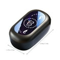 thumbnail image 3 of lulshou Bluetooth Headphones, Wireless Bluetooth Earphones Dolphin Earclip High End Mirror Digital Display Water Proofing Earphones Headphones Wireless, 3 of 7