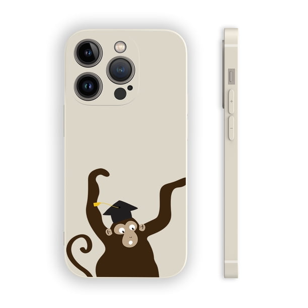 Proteja su iPhone15 Pro Max 14 13 12 Pro 11 con estilo con esta moderna y duradera funda plateada mate de doble capa para teléfono.