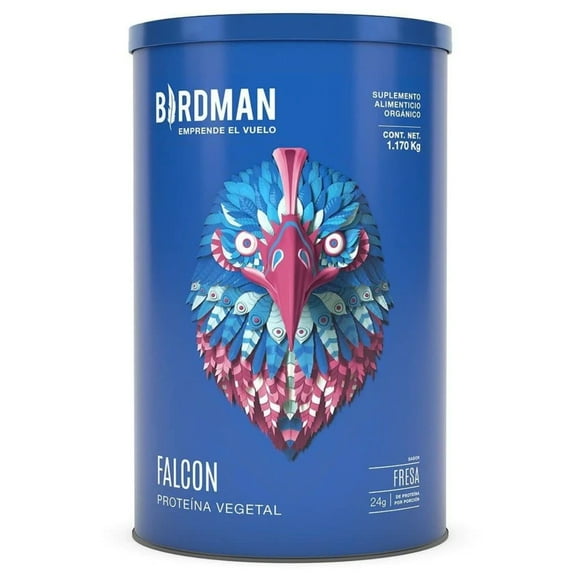 Falcón Proteína Vegetal Sabor Fresa Birdman 1.170 Kg