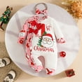 thumbnail image 2 of DHFJKG My First Christmas Baby Girl Outfit Santa Letter Printed Bow Long Sleeve Button-Up Jumpsuit With Hairband 2 Piece Sets Comfort One-Pieces, 2 of 5
