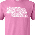 thumbnail image 4 of Inktastic Nebraska Silhouette Mandala T-Shirt, 4 of 5