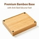 thumbnail image 4 of Organizador de cajones de escritorio Umilife de madera de bambú con comba ajustable, 4 of 6