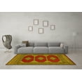 thumbnail image 3 of Ahgly Company Indoor Rectangle Persian Yellow Traditional Area Rugs, 5' x 8', 3 of 4