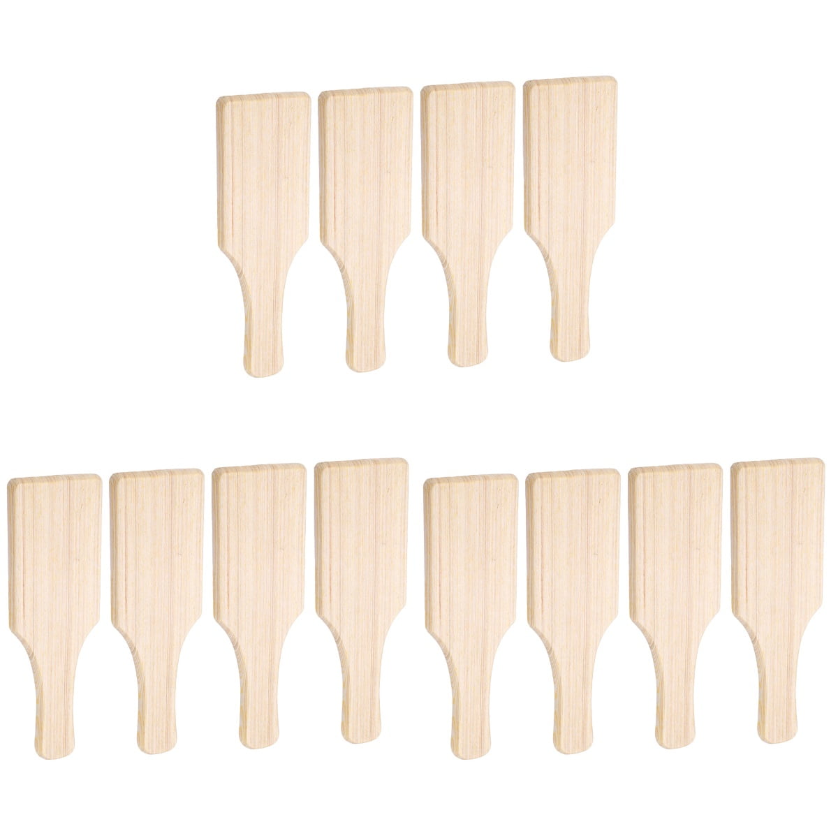 KALLORY 12-Piece Wooden Pottery Board Set for Clay Sculpting and Shaping with Smooth Finish
