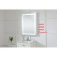 thumbnail image 3 of Helios 27in x 36in Hardwired LED mirror with touch sensor and color changing temperature 3000K/4200K/6400K, 3 of 5