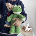 thumbnail image 5 of SBSGV - Rana de peluche, bonito juguete de peluche, regalo para niños y novias (verde, 14 pulgadas), 5 of 5