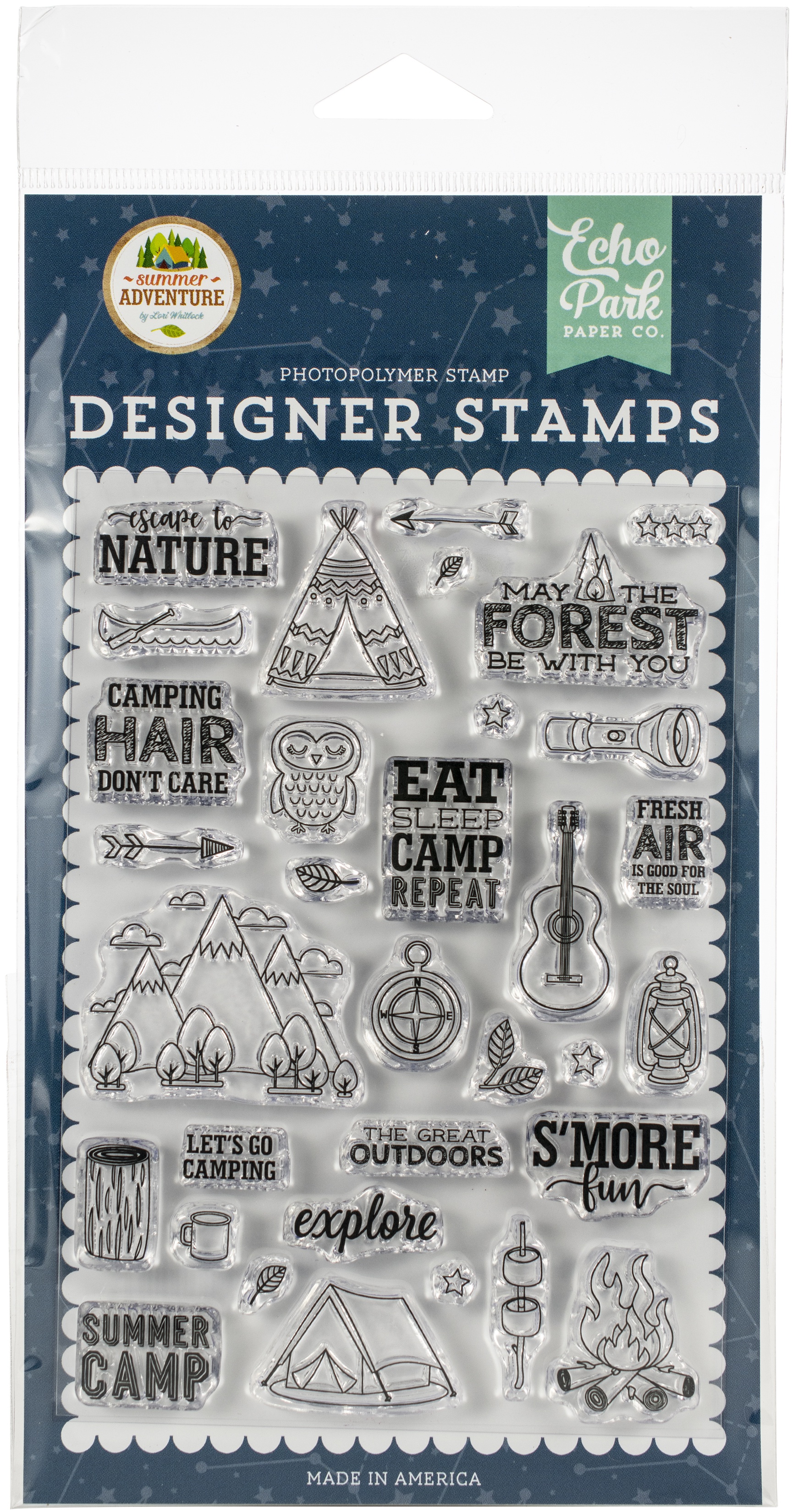 Echo Park StampsEscape To Nature